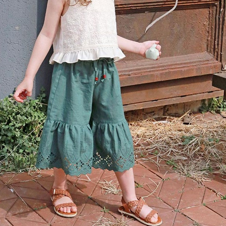 Summer Strawberry Shan Korean Style Fashion Breathable Children's Pants