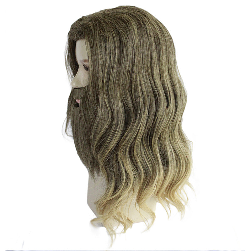 Innovative Graceful Avengers Thor Beard Anime Cos Wig