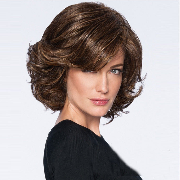 Cool Women's Dark Brown Synthetic Wigs Wig Short Curly Hair