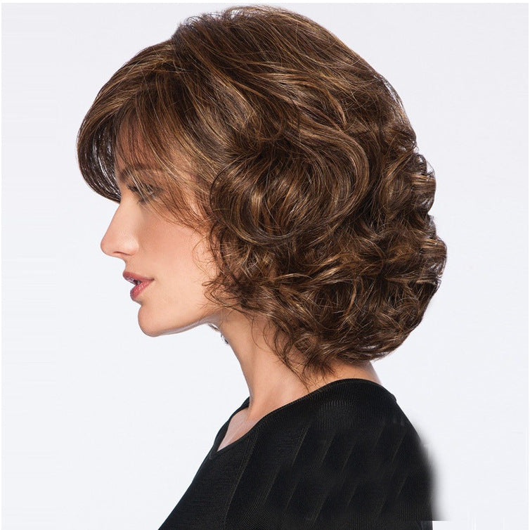 Cool Women's Dark Brown Synthetic Wigs Wig Short Curly Hair