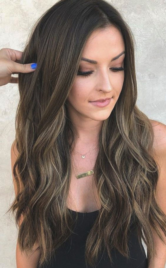 Curly Hair Female Big Wave Rose Wig Long Curls
