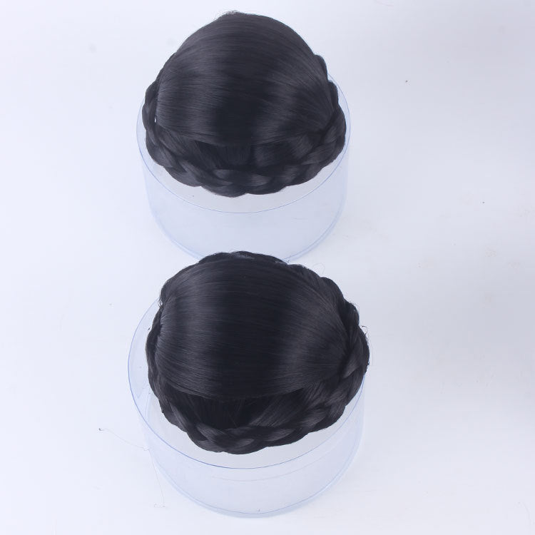 Costume Style Whip Hair Bag Universal Part Black Sier White Cos Wig
