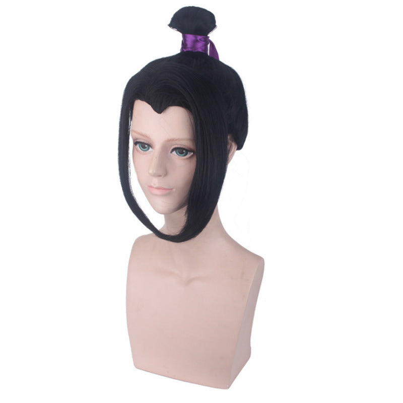 Anime Ancestor Old Wei Lan Ancient Wig Long Curls