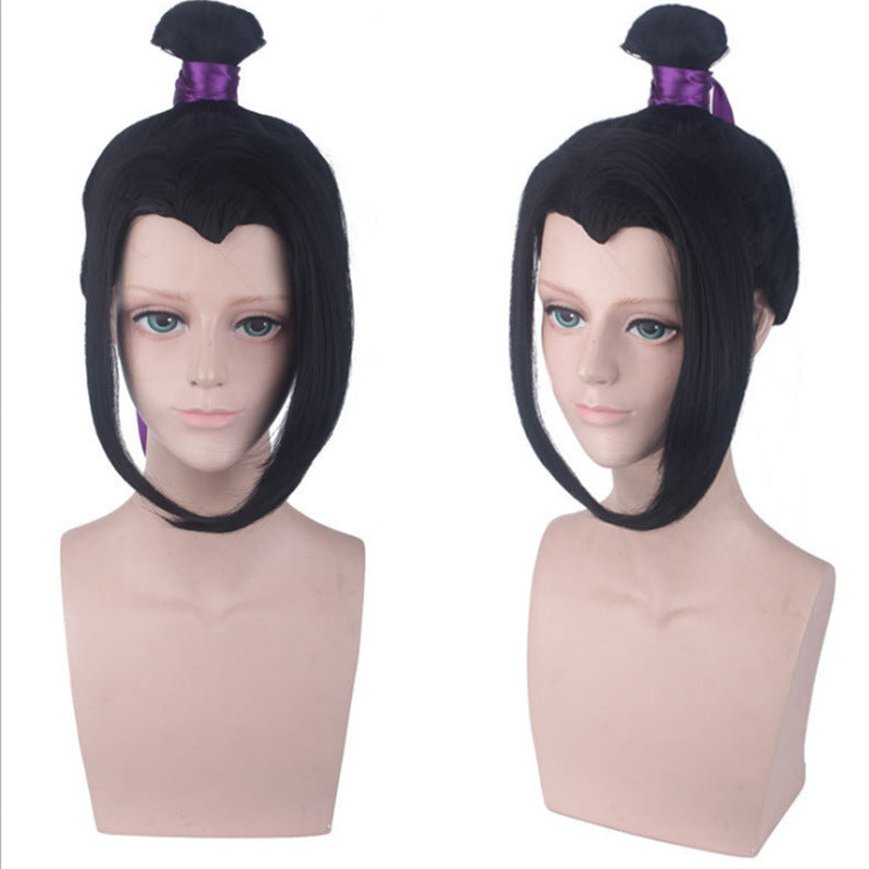 Anime Ancestor Old Wei Lan Ancient Wig Long Curls
