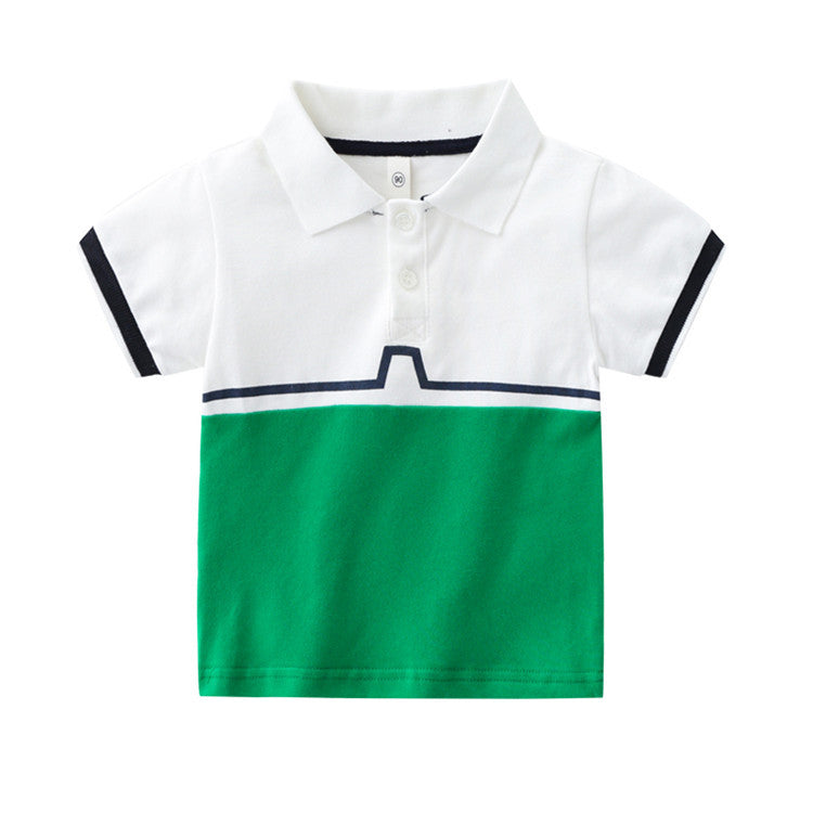 Summer Short Sleeve Shirt Three-dimensional Cartoon Casual Short-sleeved Top Children's T-shirt