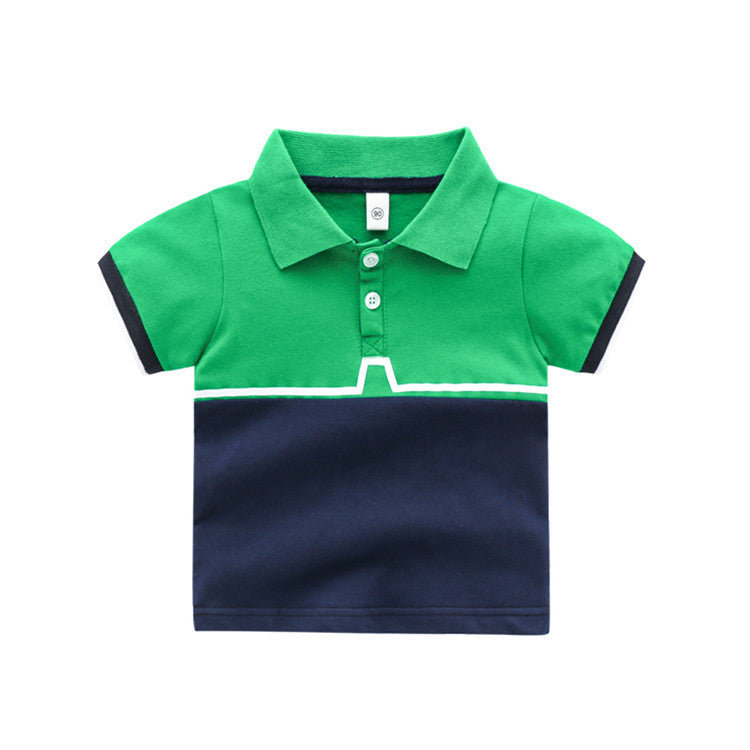 Summer Short Sleeve Shirt Three-dimensional Cartoon Casual Short-sleeved Top Children's T-shirt