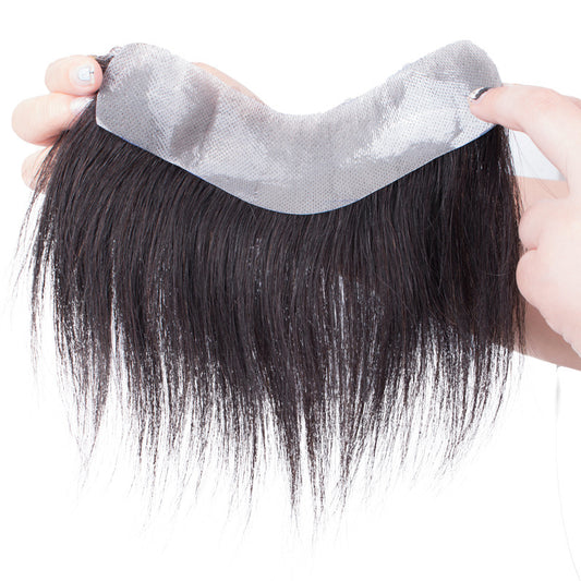 Men's Hairline With Forehead Hair Supplementing Piece Men's Wig