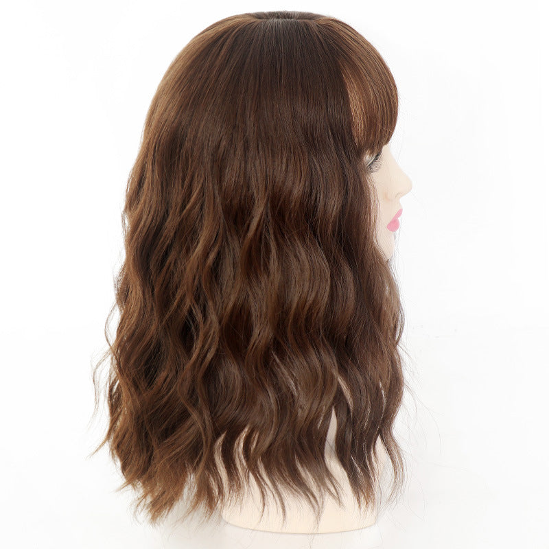 Hair Temperament Instant Noodles Small Cute Wig Long Curls