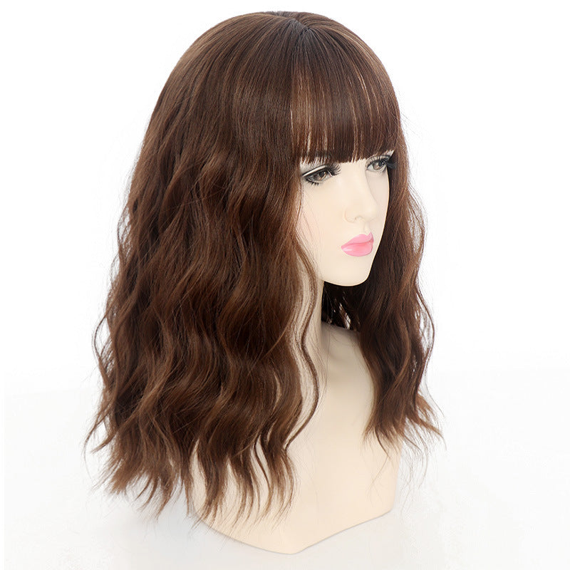 Hair Temperament Instant Noodles Small Cute Wig Long Curls