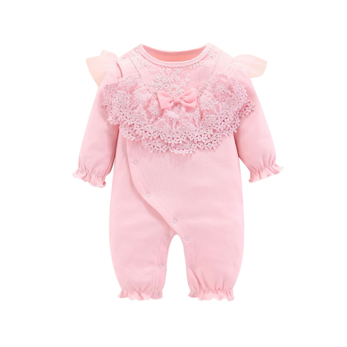 Children's One-piece Romper Princess Style Long Sleeve Jumpsuit, Climbing Suit