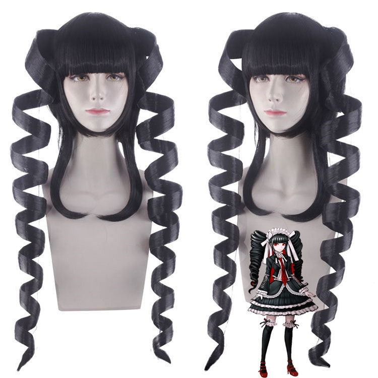Durable Lord Santa Lace Roman Roll Cos Wig