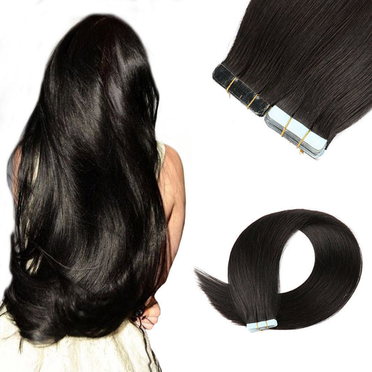 Popular Real Human Hair Seamless Set Wig