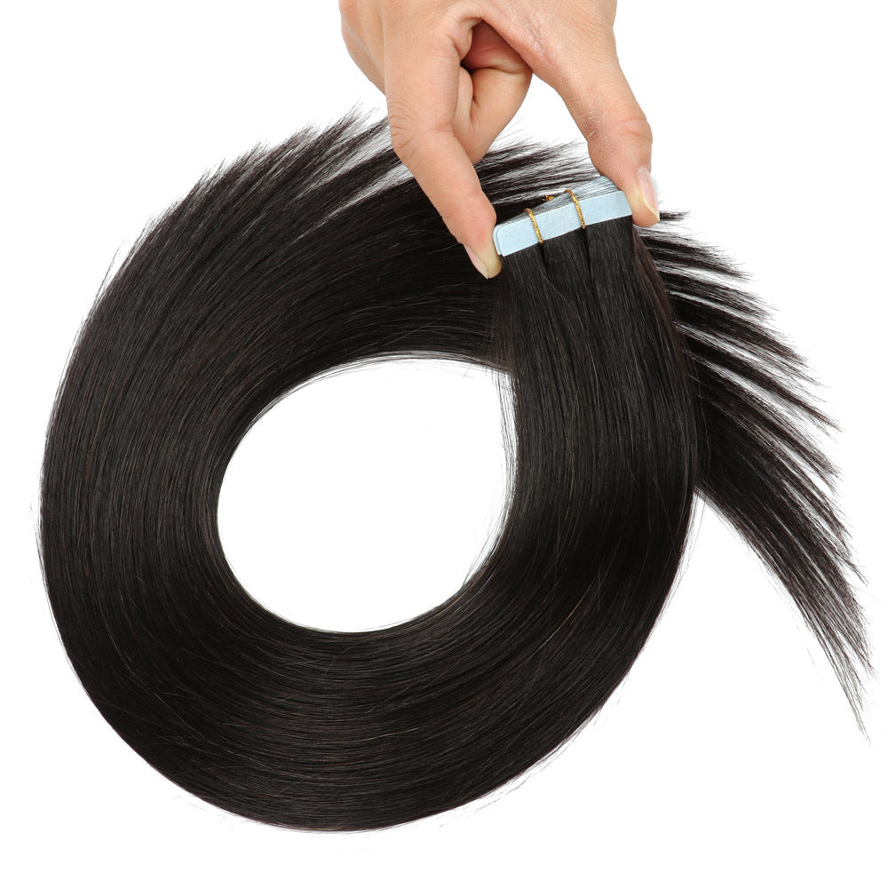 Popular Real Human Hair Seamless Set Wig