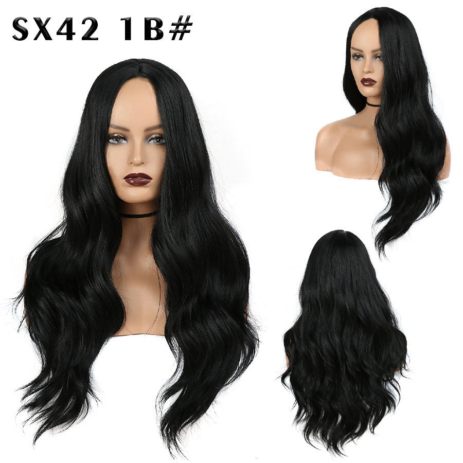 Matte Fiber Curly Hair Chemical Big Wig Long Curls