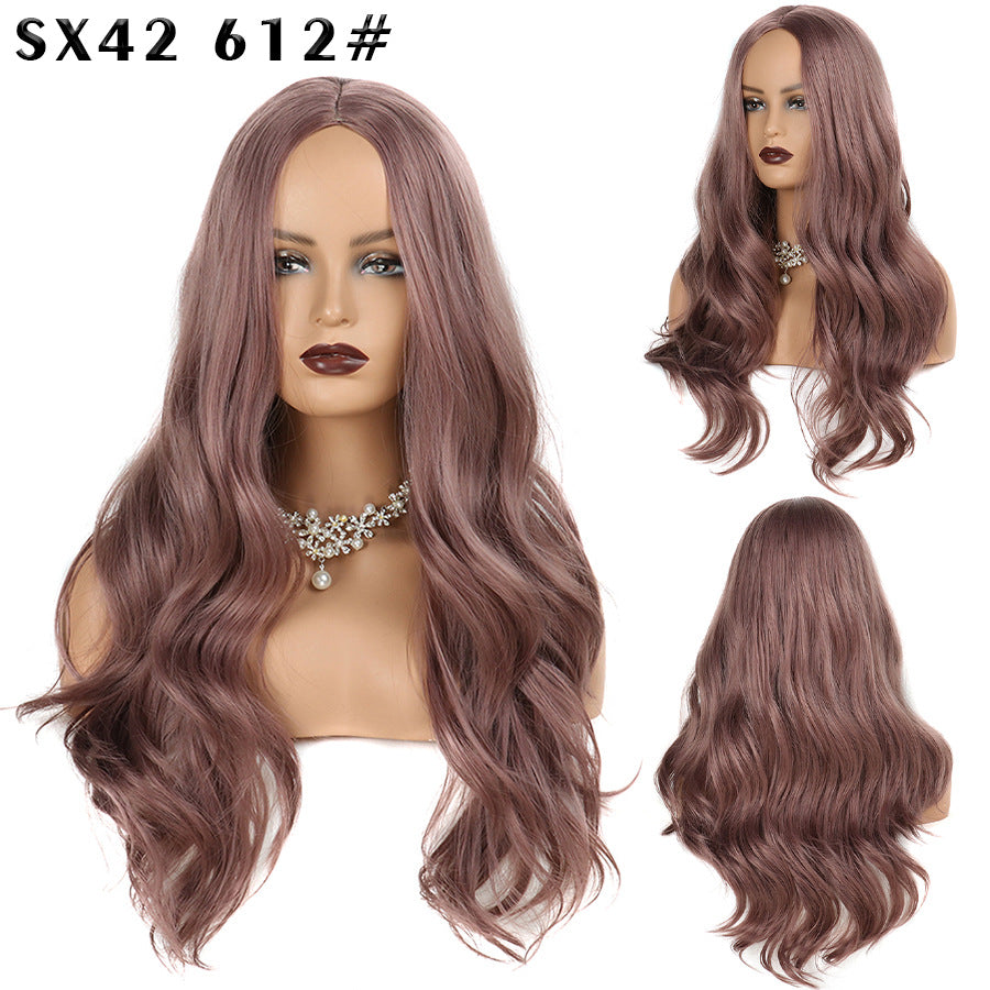 Matte Fiber Curly Hair Chemical Big Wig Long Curls