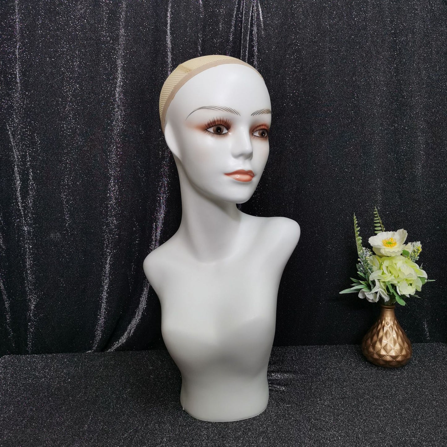 Head Straight Sale Model Small Two Shoulders Other Wig