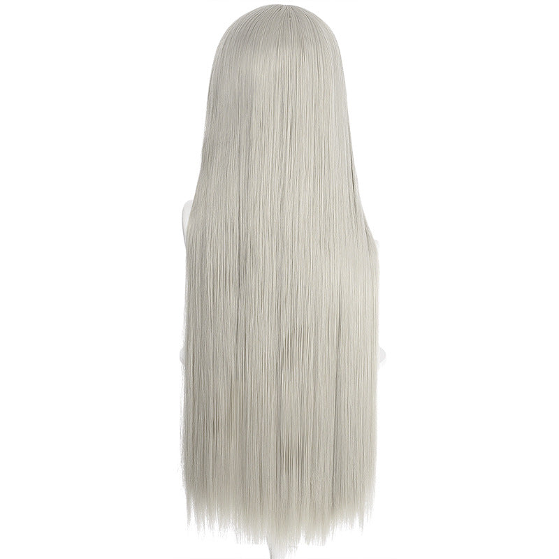 Gambler Second Peach Lily Fragrant Blue Cos Wig