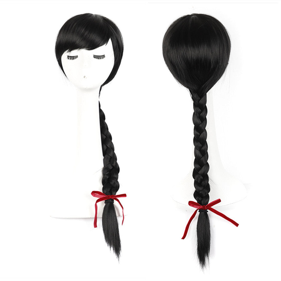 Fashion Retro Lengthened Side Bangs Twist Cos Wig