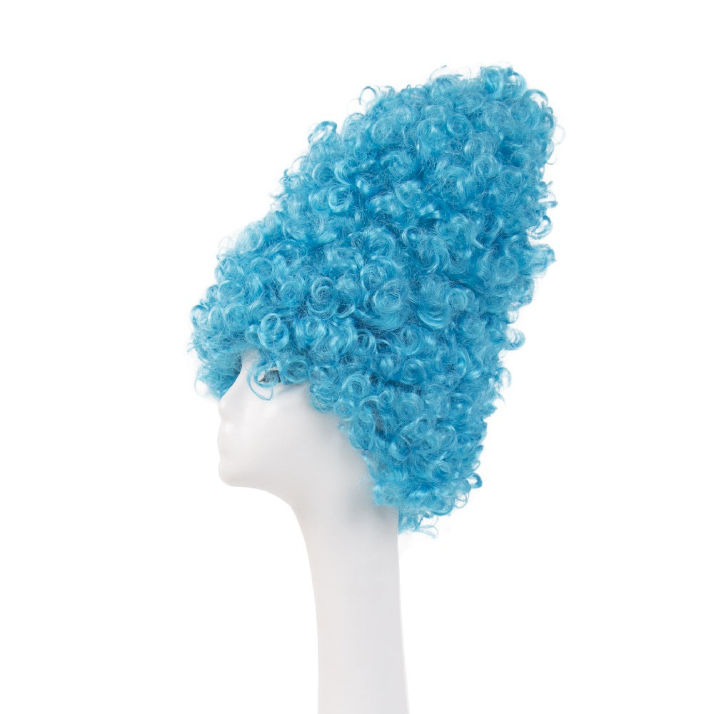 Blue High Volume Party Fashion Festival Other Wig