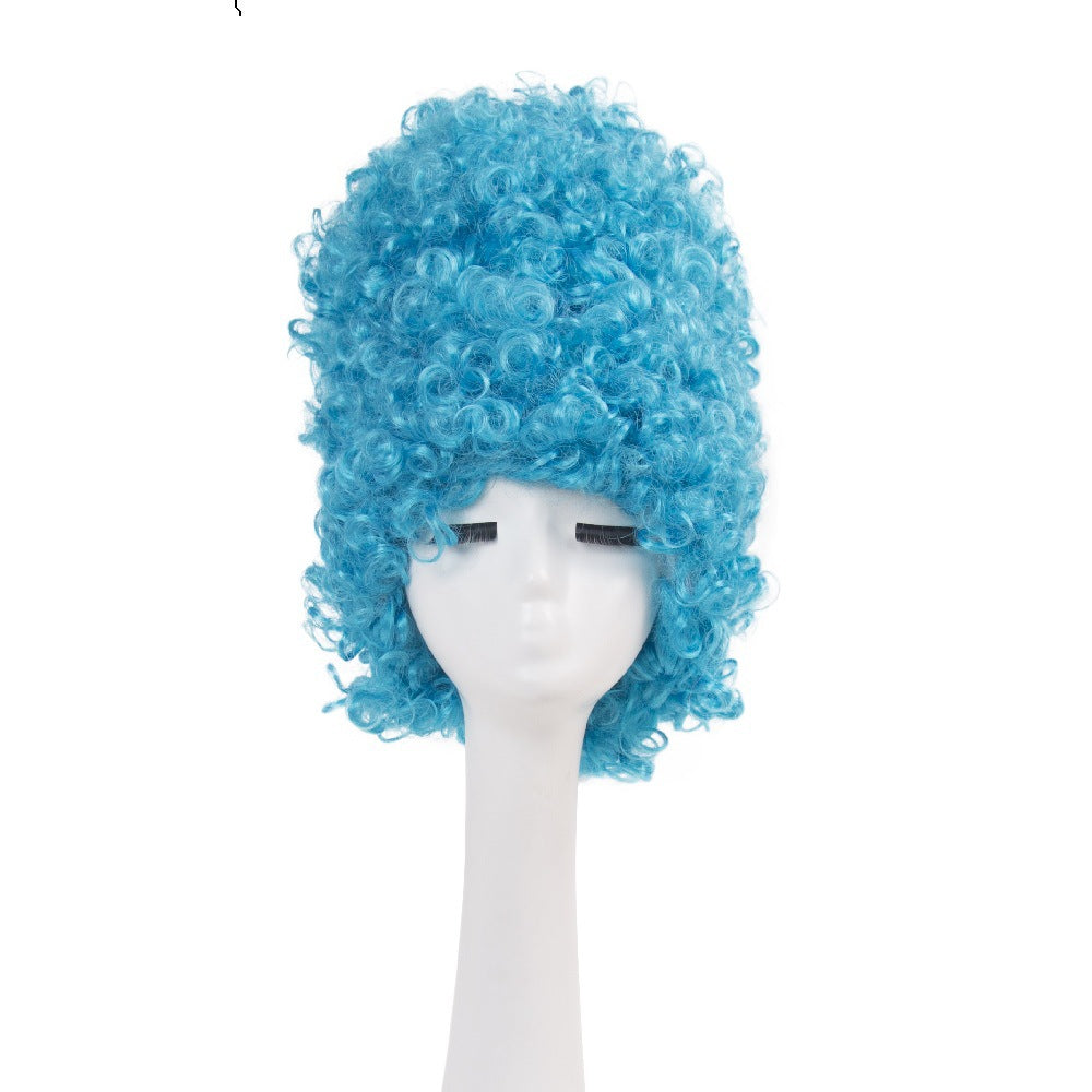 Blue High Volume Party Fashion Festival Other Wig