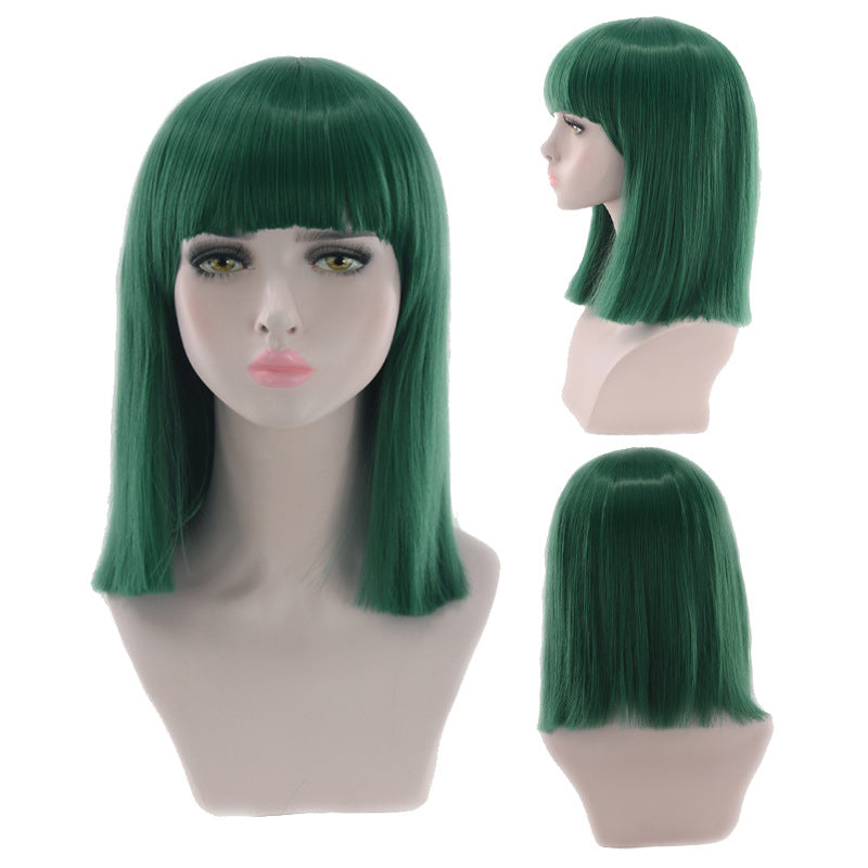 Fashion Dyed Gradient Anime Long Hair Cos Wig