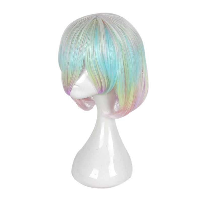 Gem Country Diamond Special Color Gradient Colorful Cos Wig