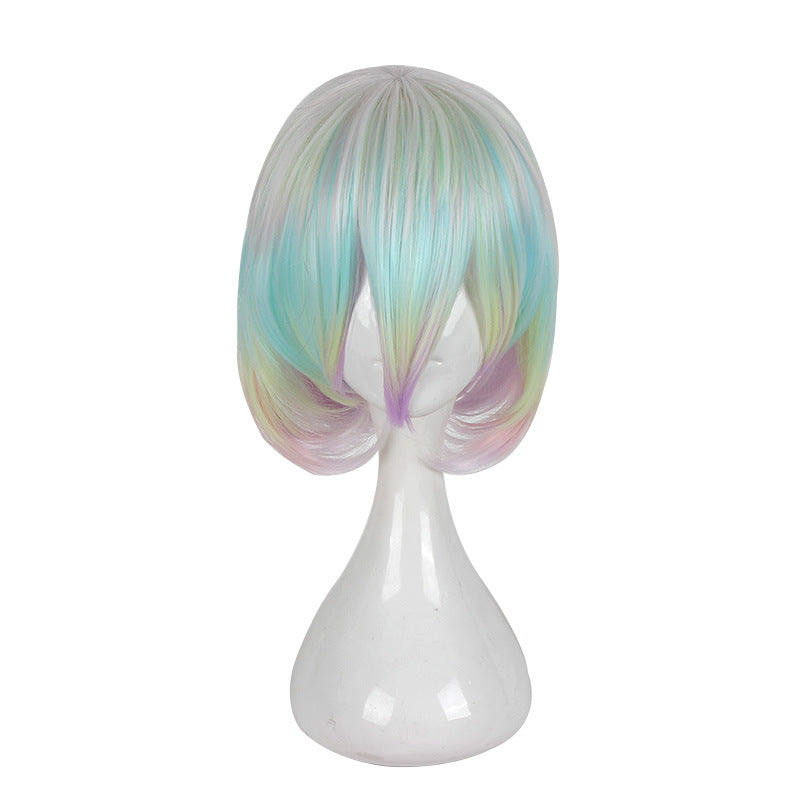 Gem Country Diamond Special Color Gradient Colorful Cos Wig