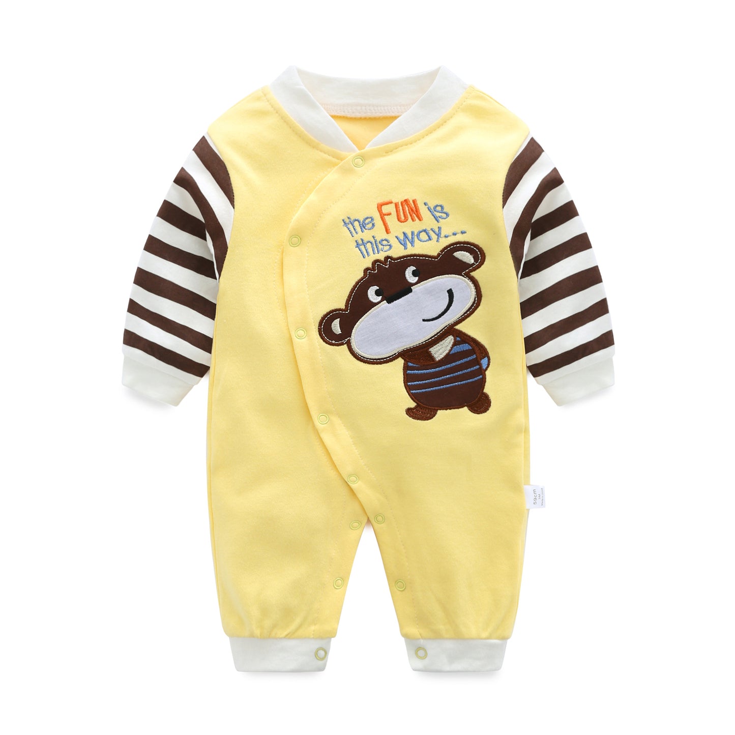 Jumpsuit Class Pure Cotton Korean Short-sleeved Jumpsuit, Climbing Suit