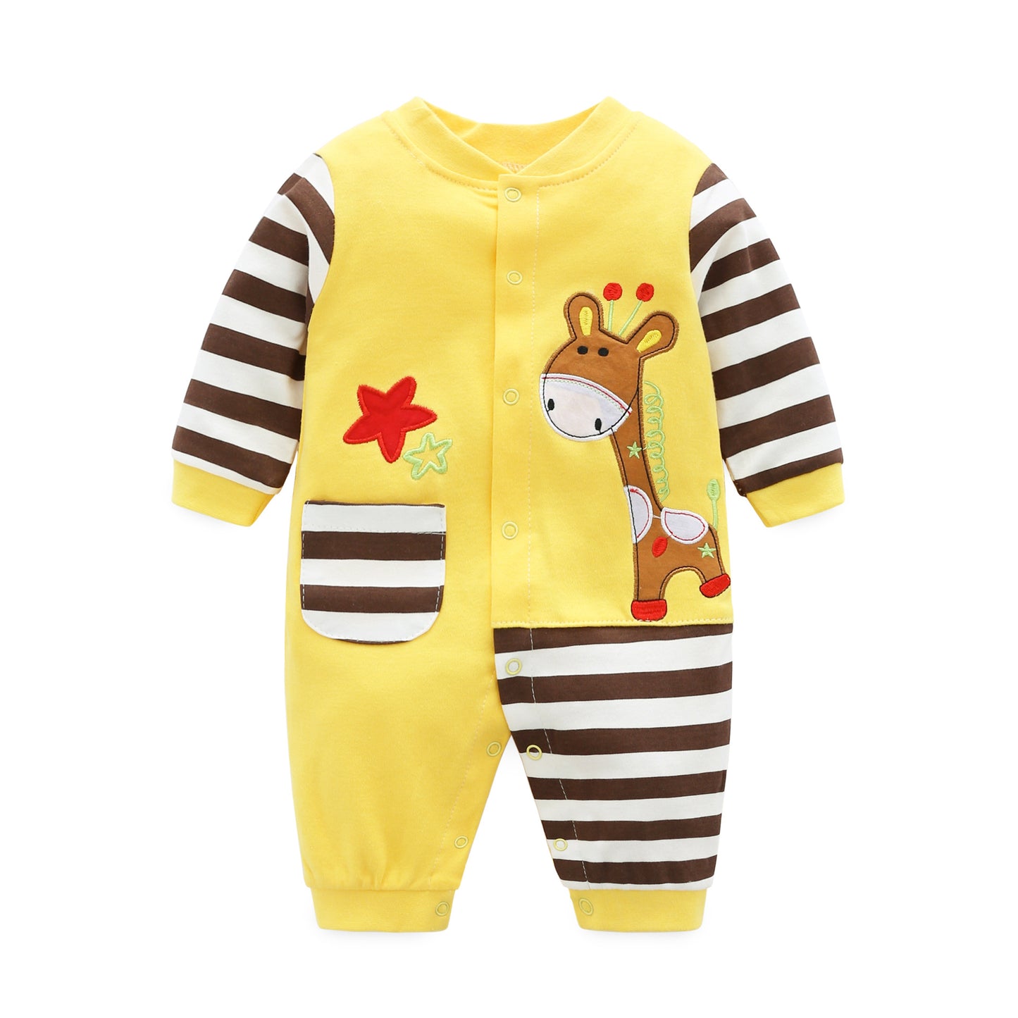 Jumpsuit Class Pure Cotton Korean Short-sleeved Jumpsuit, Climbing Suit