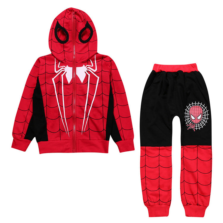 Autumn Boy Spider Korean Set First Children's Suit
