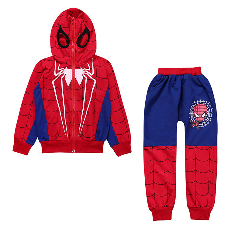 Autumn Boy Spider Korean Set First Children's Suit