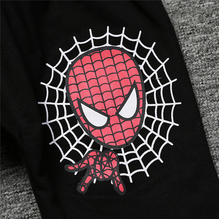 Autumn Boy Spider Korean Set First Children's Suit