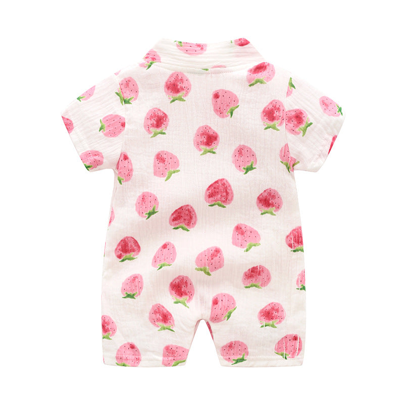 Sleeve Gown Soft Breathable Crepe Printed Jumpsuit Jumpsuit, Climbing Suit