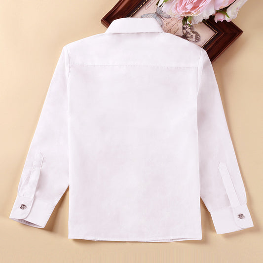 Children's Performing Dress Middle Big Primary School Uniform Costume For Piano Children's Shirt
