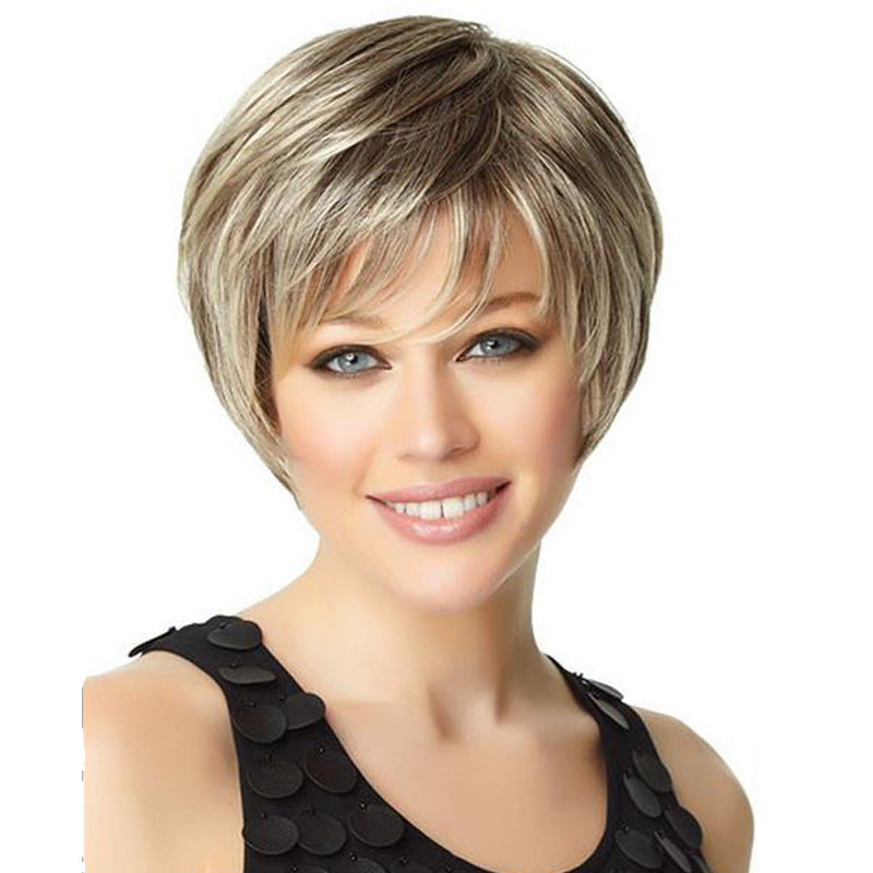 Comfortable Graceful Women's Fashion Synthetic Wigs Wig Short Curly Hair