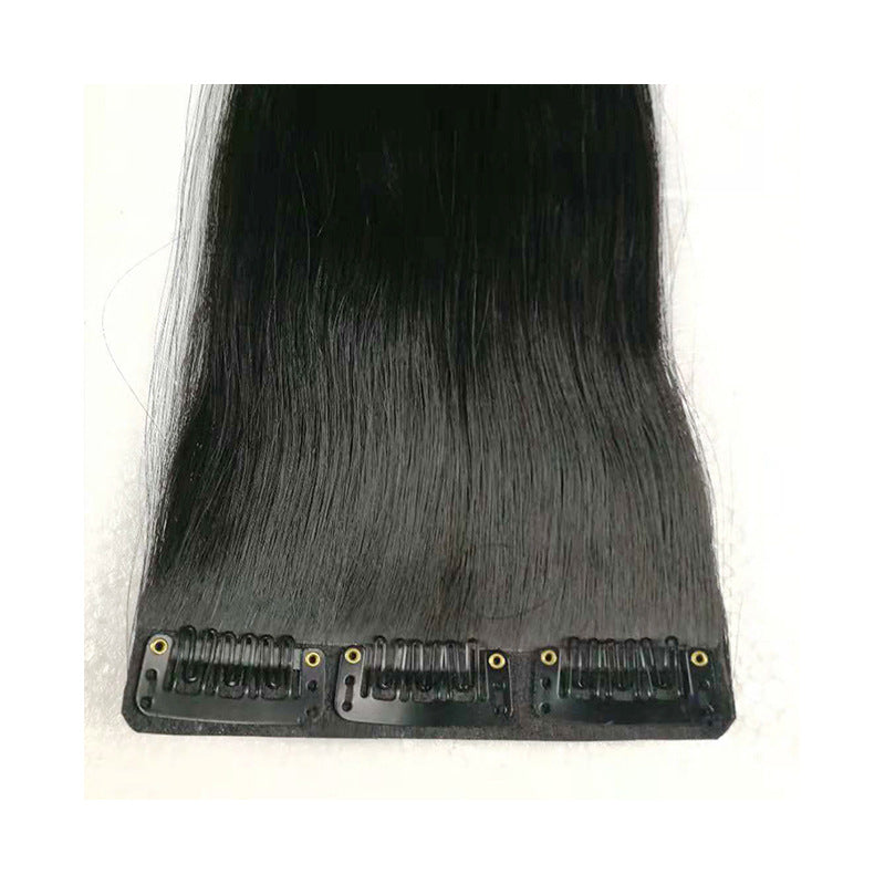 Set Extension Lengthened Clip Piece Kit All Can Real Hair Wig