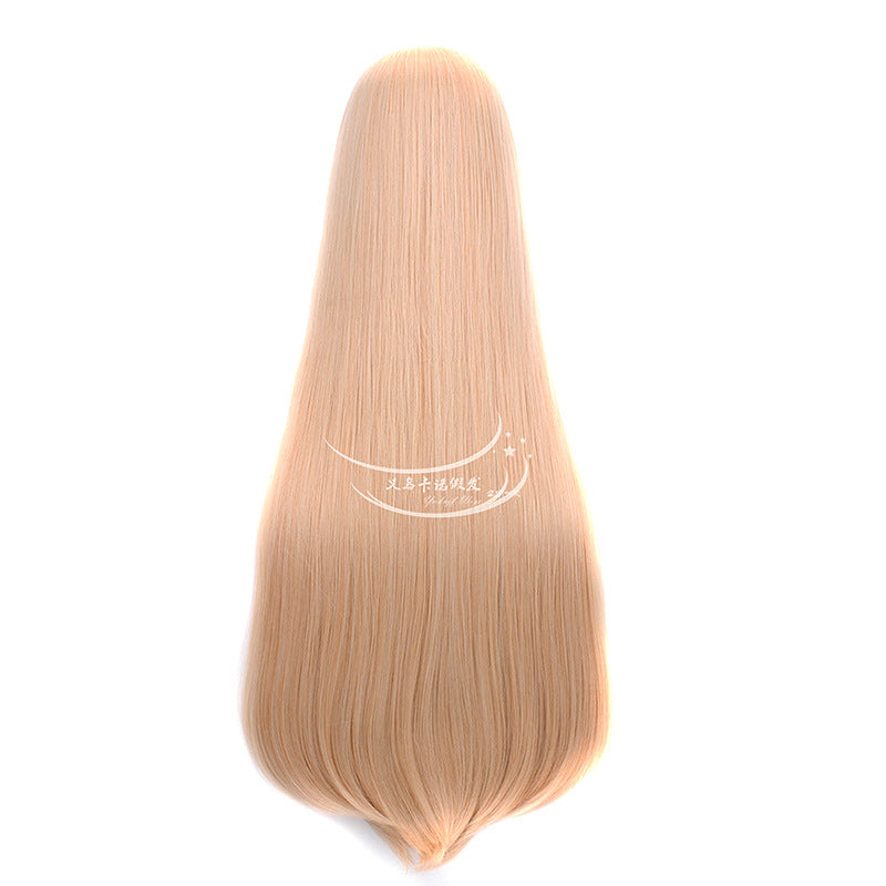 Anime Small Buried Universal Face Long Straight Cos Wig
