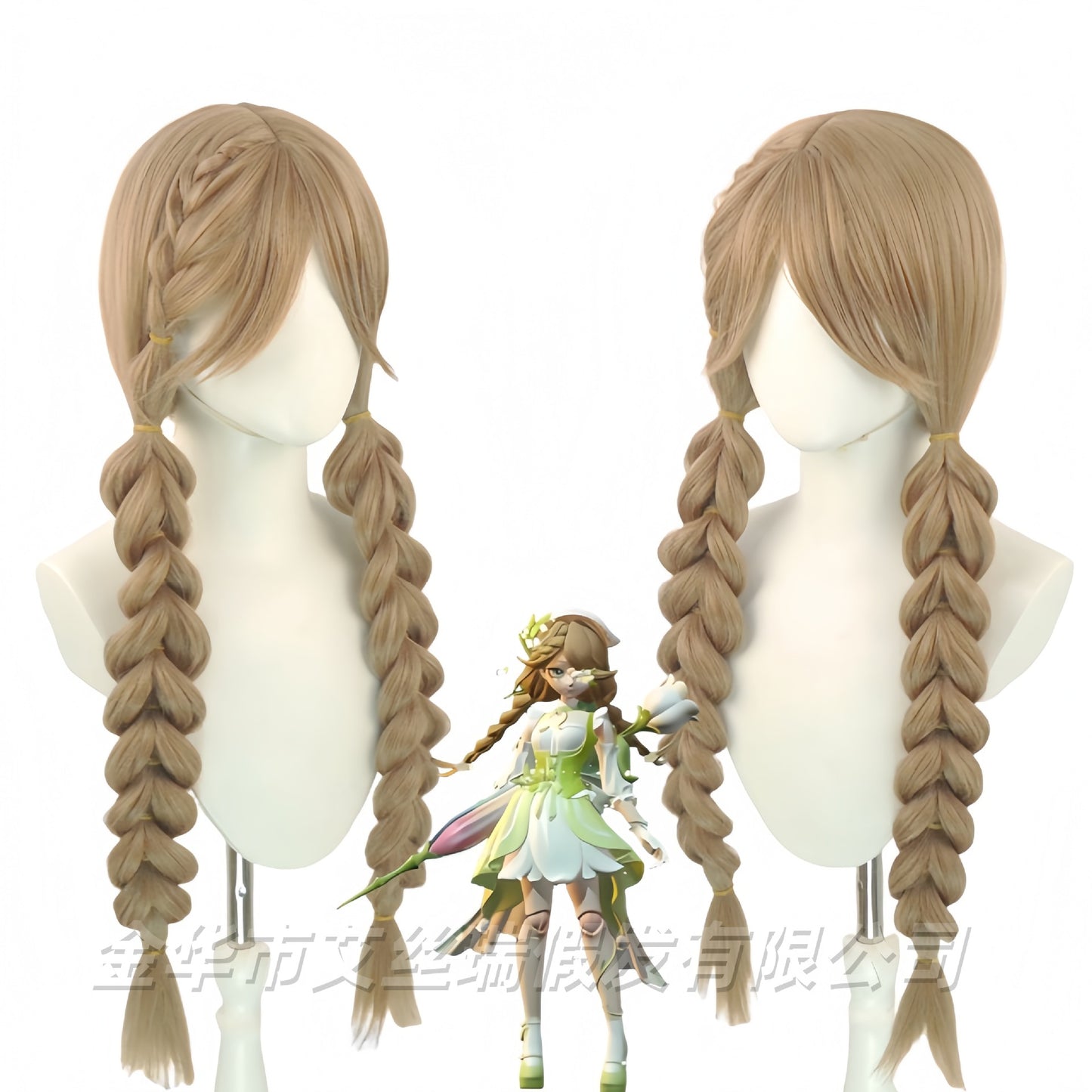 Story Heather Braided Hair Double Ponytail Shape Escape From The Cos Wig