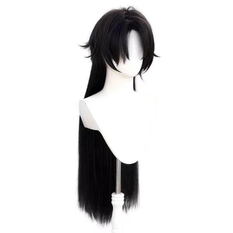 God Captain Long Hair Fool Chief Cos Wig