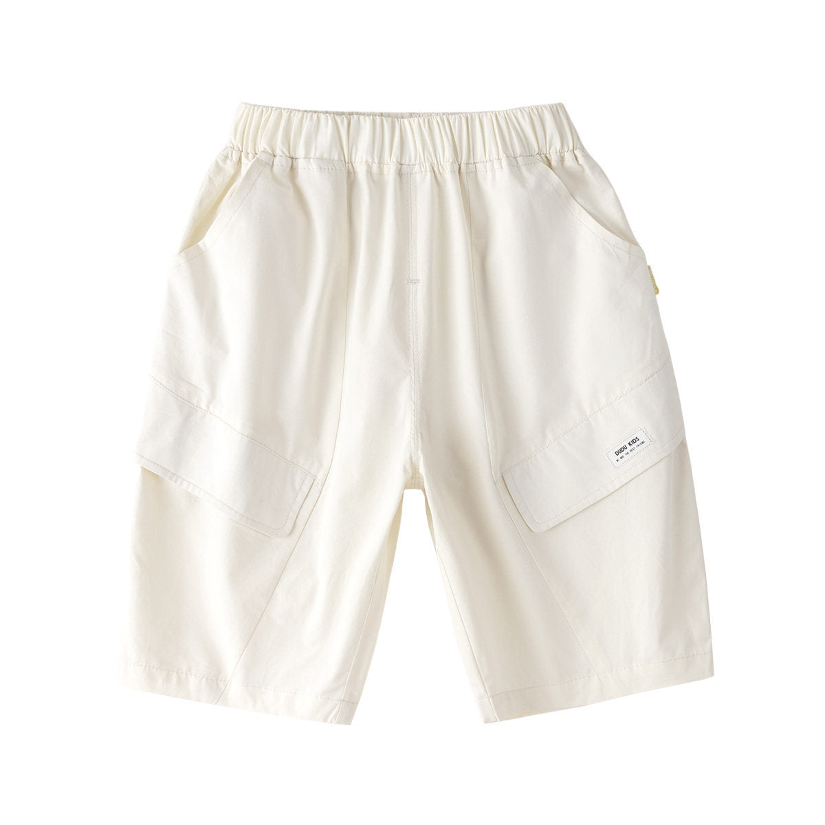 Children's Boy's Cropped Trousers Cotton Summer Overalls Thin Little Casual Children's Pants