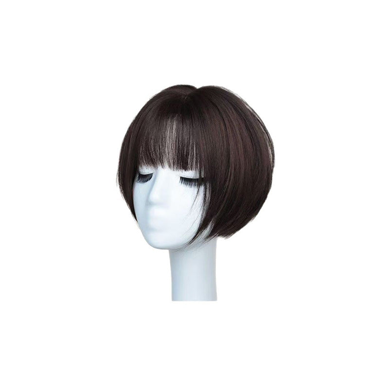Hanging Ear Short Hair Thin Handsome Neutral Full Top Breathable Other Wig