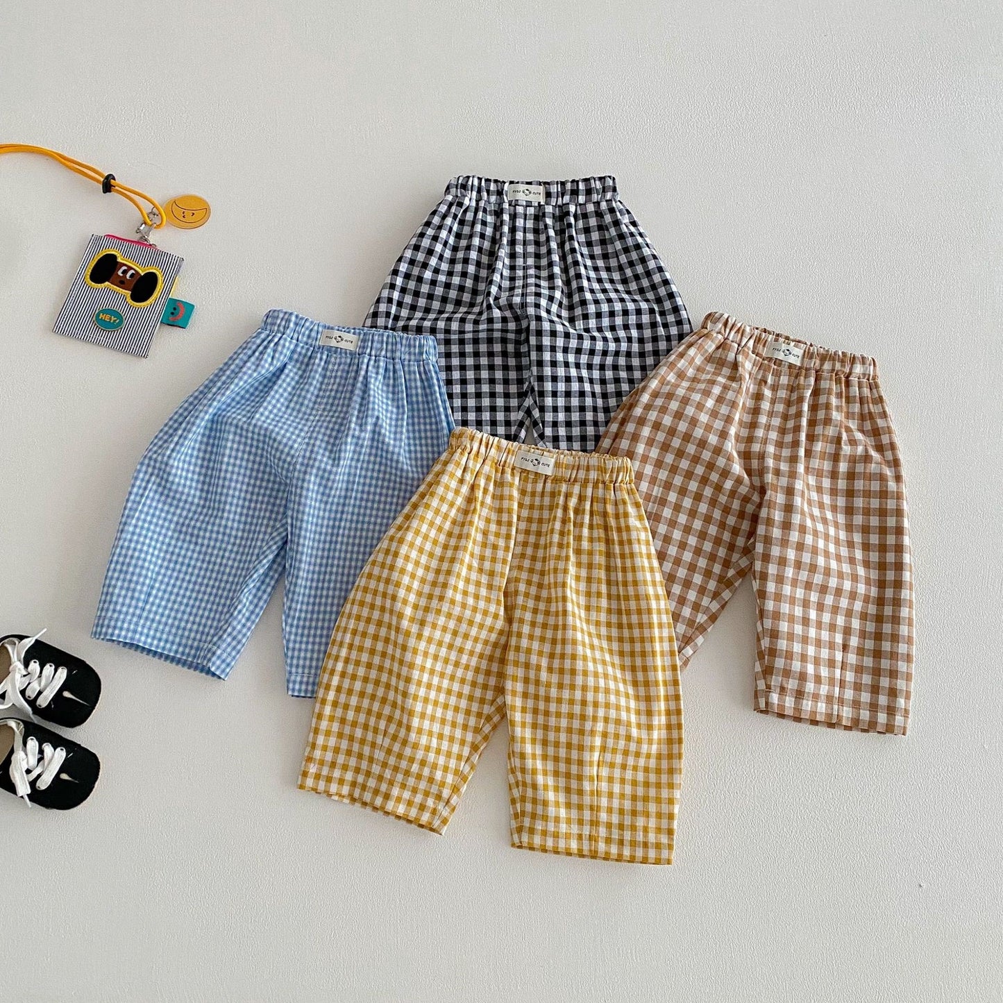 Children's Labeling Casual Spring Boys Fashion Korean Children's Pants