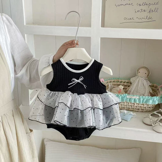Summer Korean Style Bloomer With Skirt Bud Vest Dress Pettiskirt Jumpsuit, Climbing Suit