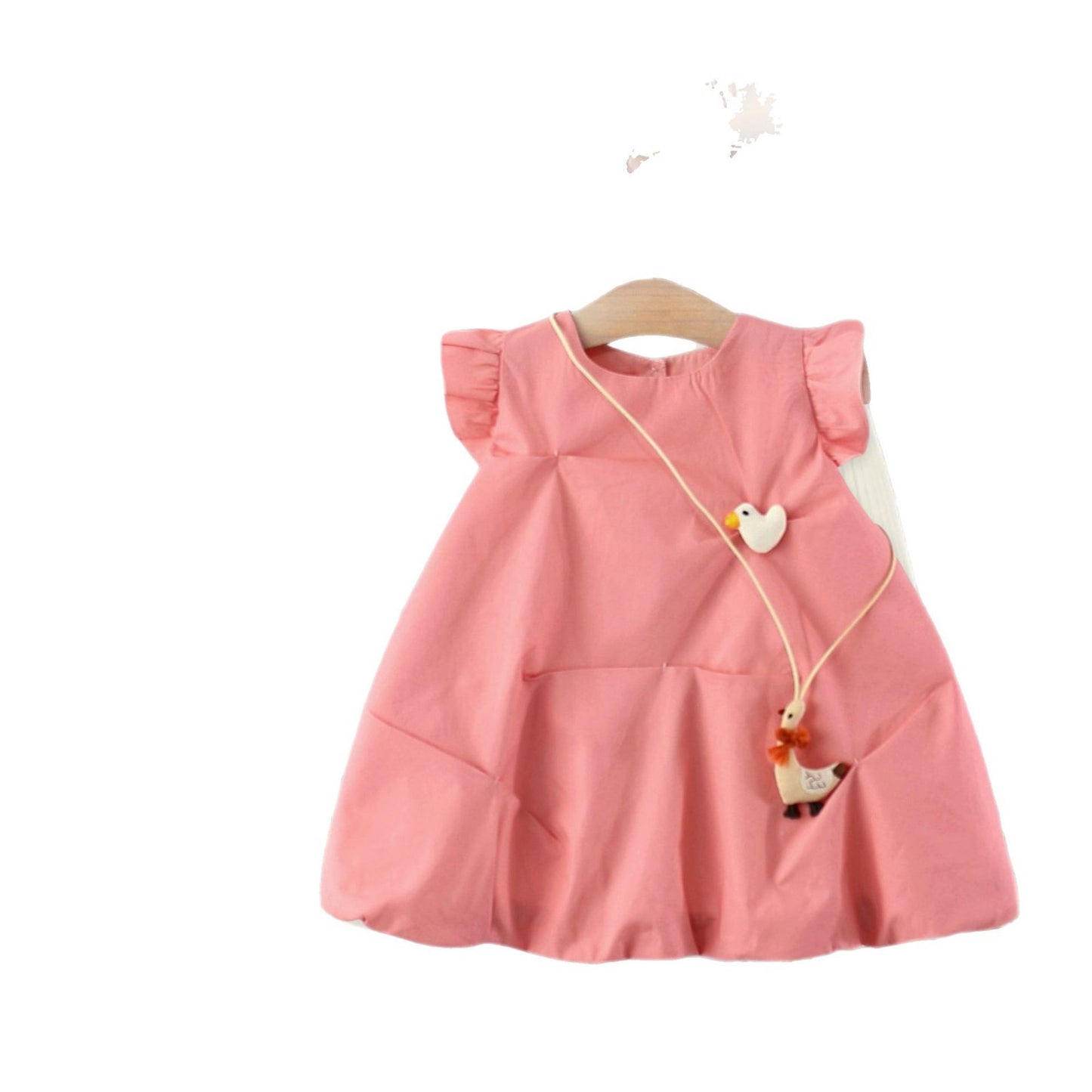Children's Summer Korean Style Casual Western Princess Little Children's Dress