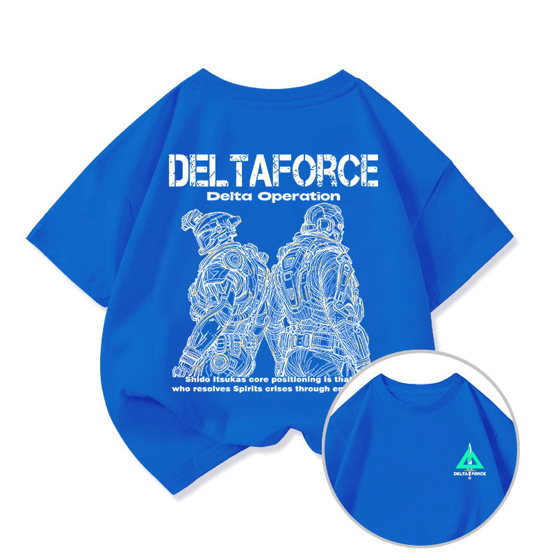 Related Short Sleeve Small Medium Large Male Female Clothes Half Children's T-shirt