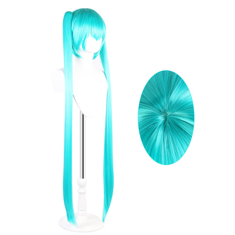 Classy New Lake Blue Future Anime Cos Wig