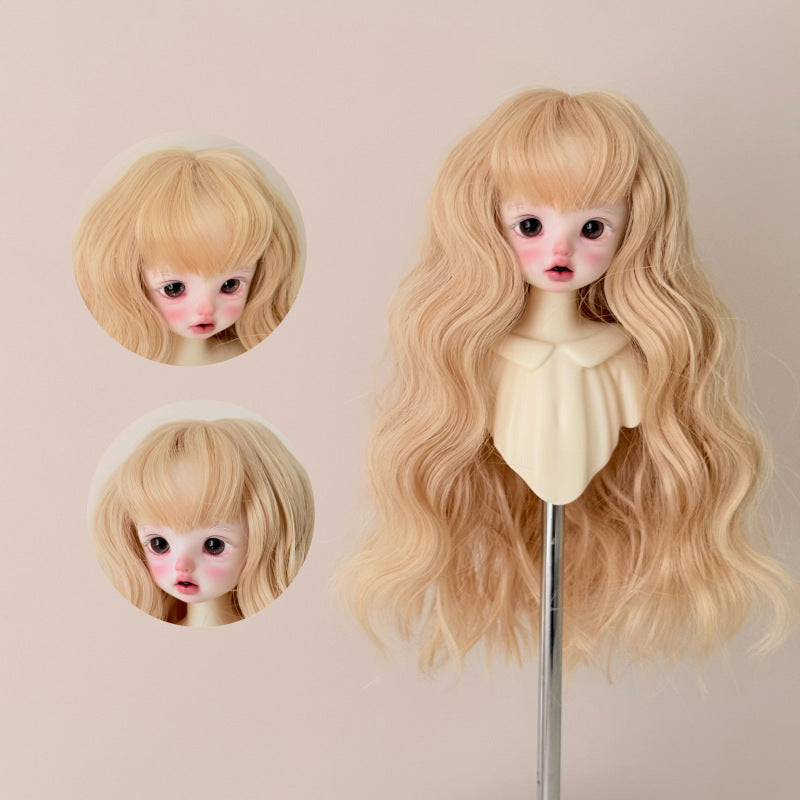 Bangs Hair Embryo Can Be Changed Hand Soft Silk Small Cos Wig