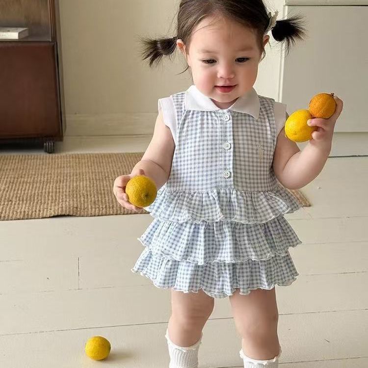 Summer Dress Hundred Days Dresses Full Moon One Year Old Jumpsuit, Climbing Suit