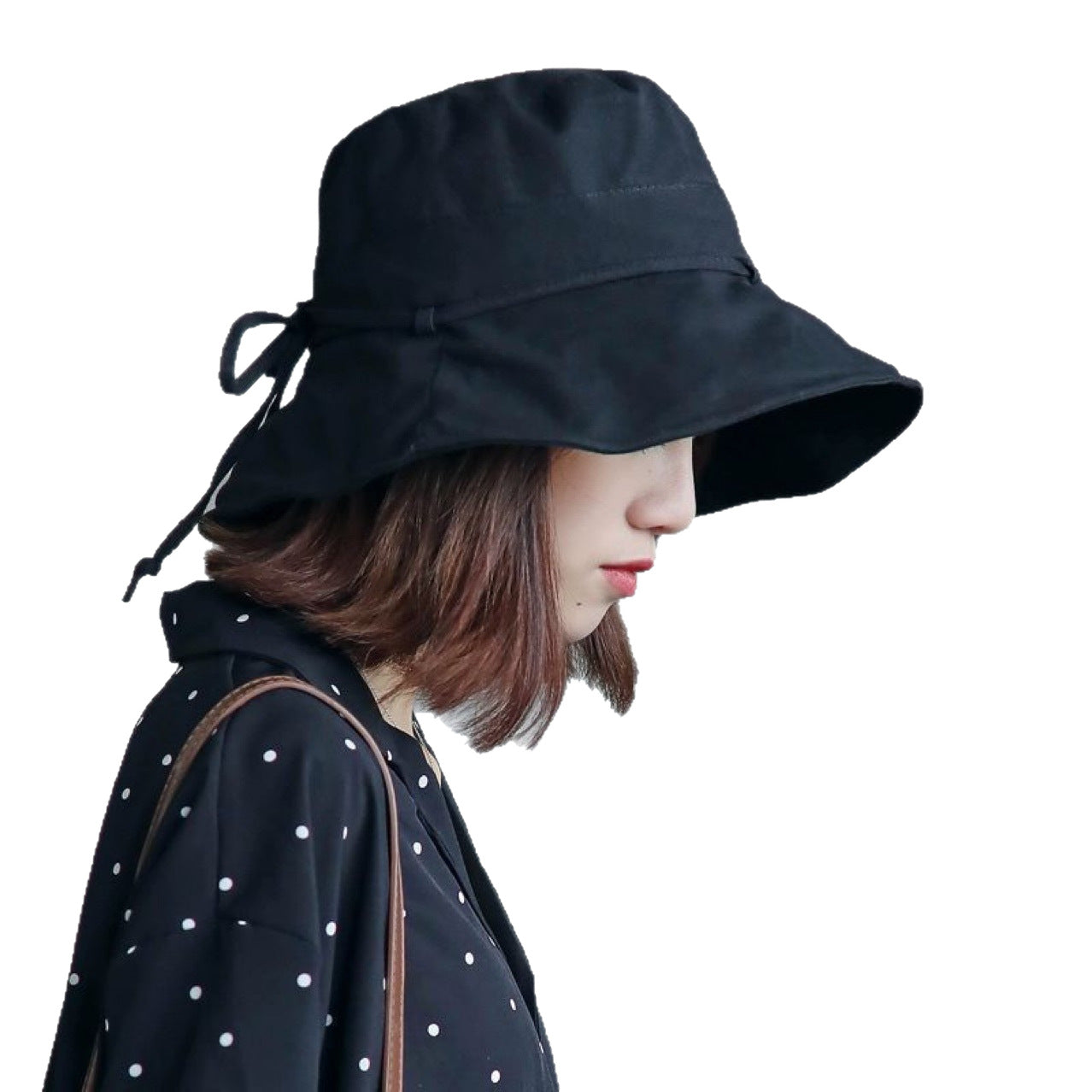 Women's Hat One-piece Extension Versatile Summer Thin Wig Short Straight Hair