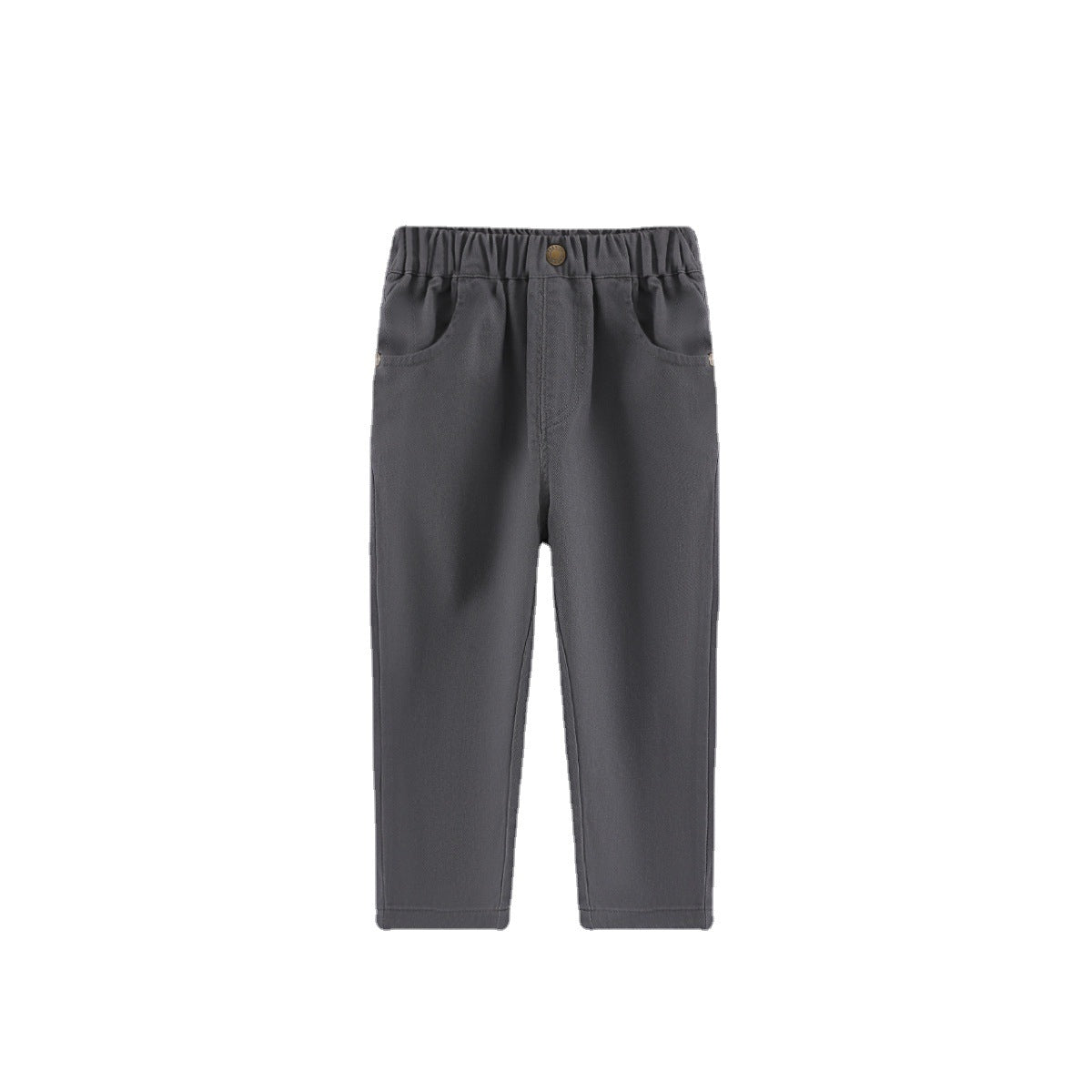 Children's Solid Color Casual Trousers Slim Fit Children's Pants